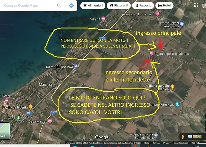 Farmház Tres Montes Sorso